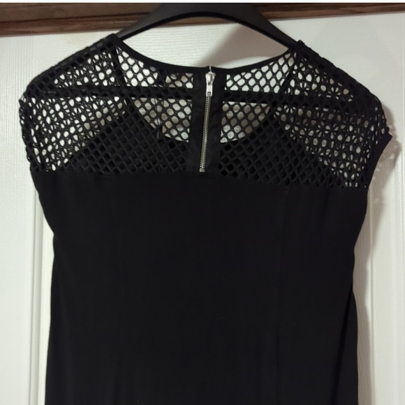 High/low Rayon/Tensel Beautiful black dress - Picture 6 of 10